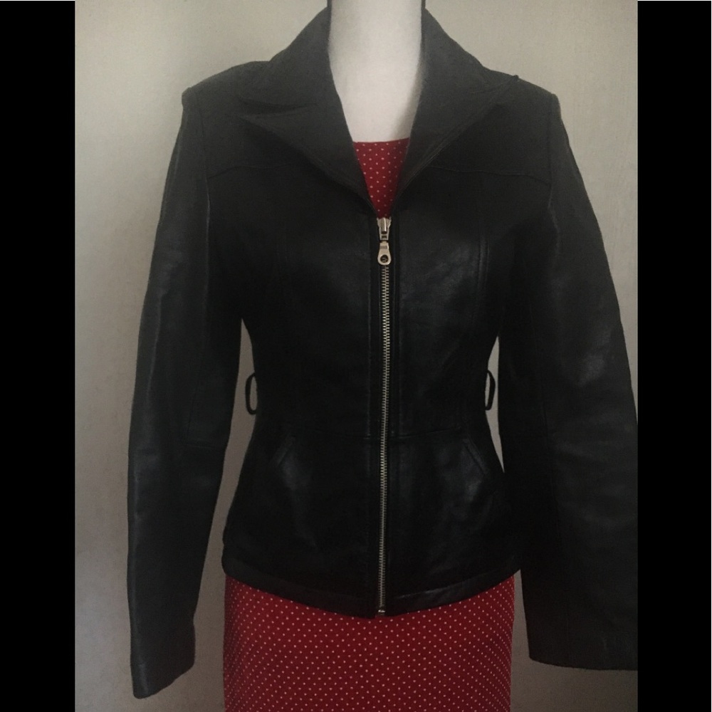 Vintage Wilson’s Maxima Black Leather Jacket